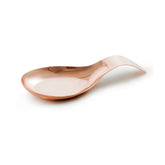 Descanso para Utensilio em Aço Inox Rose Gold 20,5cm - Ela Decora